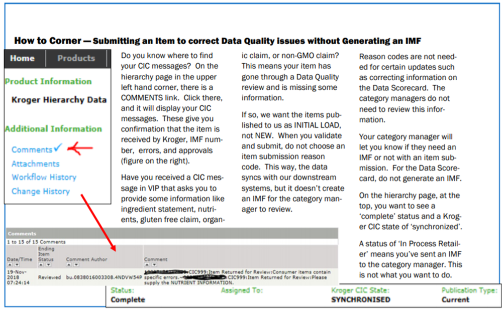 How to Corner - Submitting an item to correct Data Quality Issues without generating an IMF.png